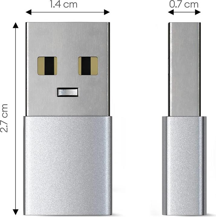 Produktbild Satechi USB 3.0 zu (USB Typ-C, USB-A, 1.40 cm)