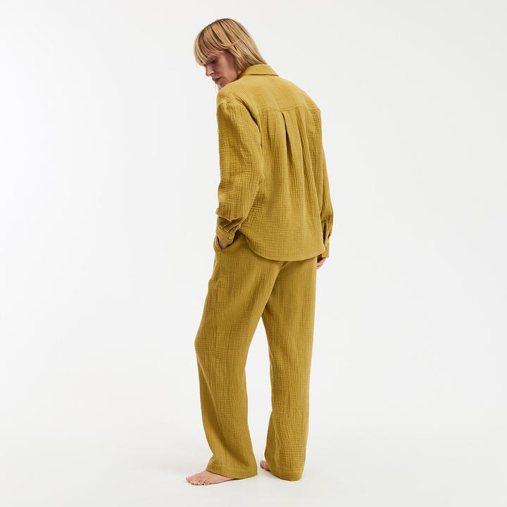 Image du produit La Redoute Collections Pyjama aus Baumwollmusselin (XXL)