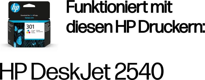 Productafbeelding HP 301 (C, M, Y)