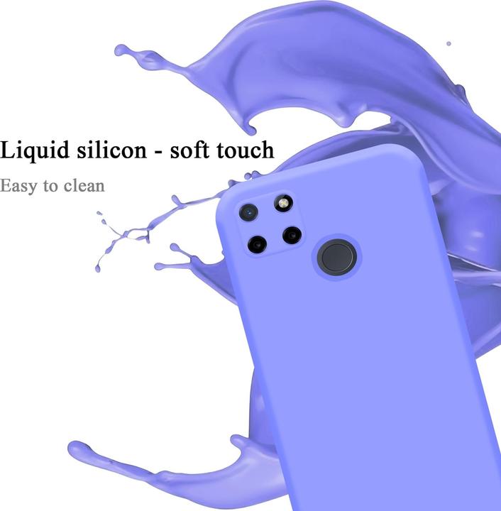 Actual product image Cadorabo TPU Liquid Silicone Case Cover for Realme C21Y / C25Y (Realme C21Y, Realme C25Y)