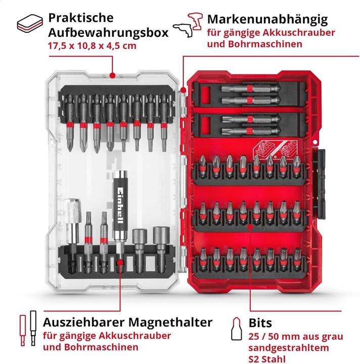 Produktbild Einhell Bit-Set (Sechskant (hexagonal))