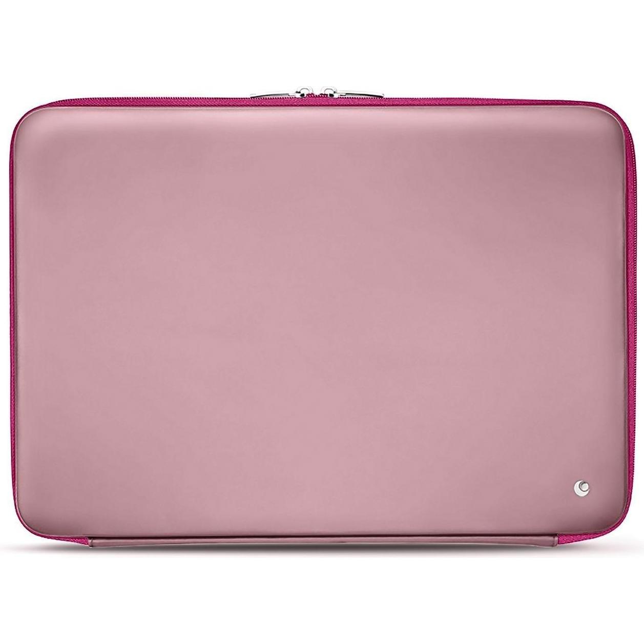 Noreve Lederhülle, Notebooktasche, Rosa