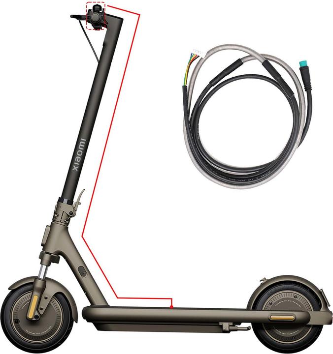 Actual product image Xiaomi Display-Kabel 1.35m Scooter 4 Pro Max