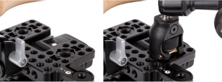 Actual product image Wooden Camera Unified DSLR Cage (Small) with Wood Grip (Cage)