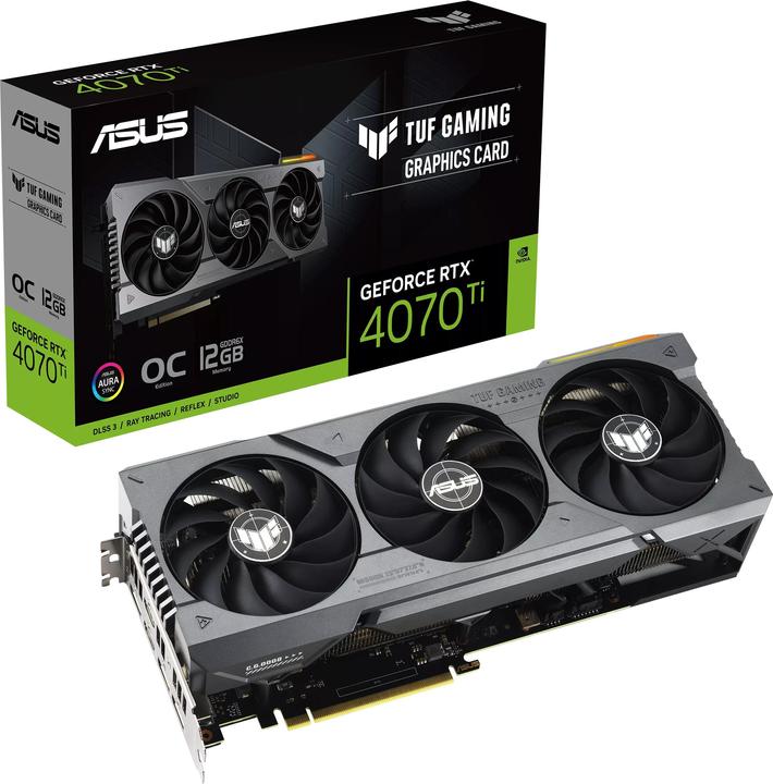 Immagine prodotto ASUS TUF GeForce RTX 4070 Ti OC Edition (12 GB)