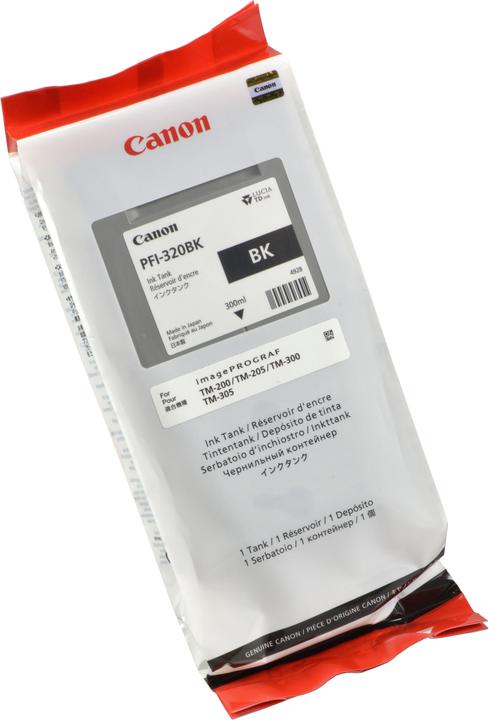 Actual product image Canon Ink PFI-320BK, black (FC)