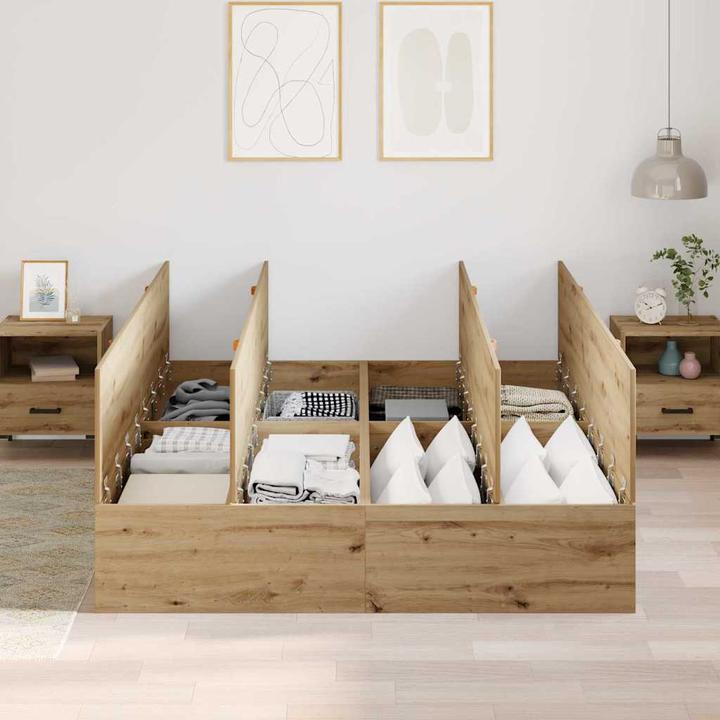 Actual product image vidaXL Bedstead (90 x 200 cm)