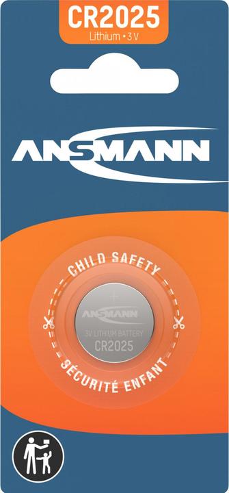 Produktbild Ansmann Lithium Zelle (1 Stk., CR2025, 165 mAh)