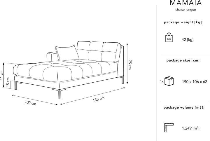 Image du produit Micadoni Mamaia (Recamière)