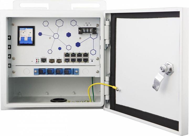 Immagine prodotto LevelOne Switch 10x GE OSW-1061, 8x uscite 802.3at/af PoE (10 porte)