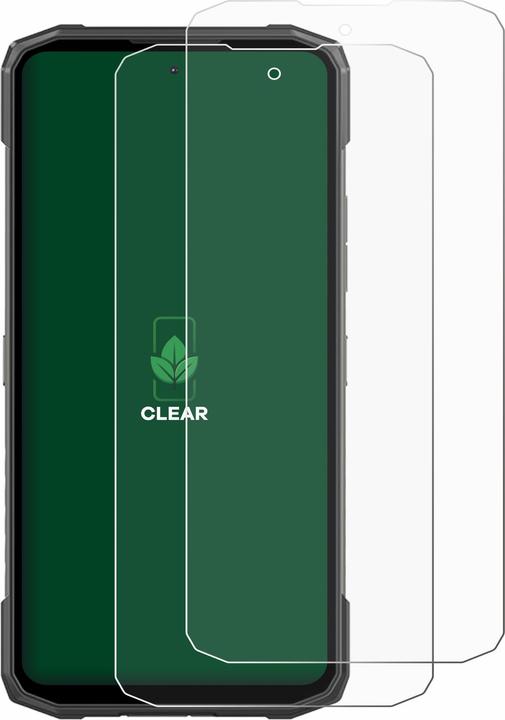 Actual product image ScreenLeaf Screen Protector sustainable Screen Protection, clear, anti-scratch (2 Piece, ZTE Blade 10 Prime)