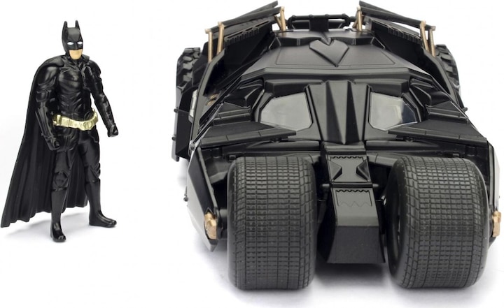Actual product image Jada Batman The Dark Knight with Batmobile car 1:24
