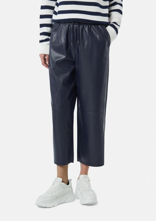 Actual product image Comma Hose Culotte in Leder-Optik mit Elastikbund (34)