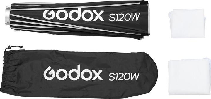 Image du produit Godox Boîte à lumière parapluie à dégagement rapide pour montage Bowens (Boîte à lumière, 120 cm)