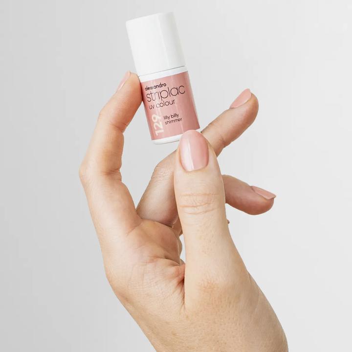 Produktbild Alessandro ALESSAN Striplac UV Colour Lill Bi 6.5ml (129 Lilly Billy Shimme, UV-Gel Lack)