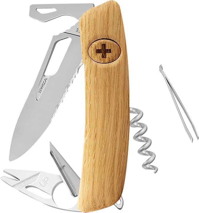 Swiza SH03TR-TT Outil Tick AM Wavy Edge Bois Oak