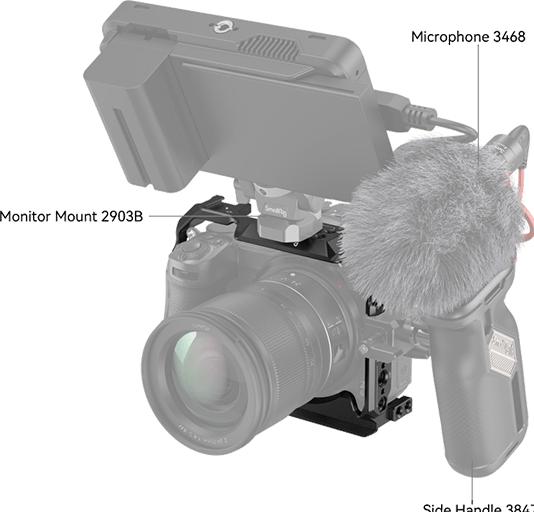 Immagine prodotto SmallRig Gabbia per la fotocamera Nikon Z5 Z6 Z7 Z6II (Gabbietta)