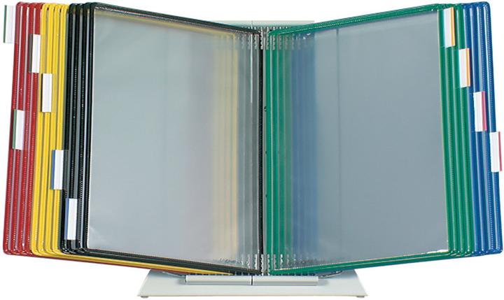 Actual product image Tarifold Display panel system complete with 20 rotating pockets