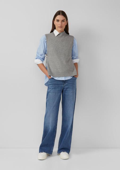 Actual product image s.Oliver Strickpullover Weicher Strickpullunder mit Stehkragen (40)