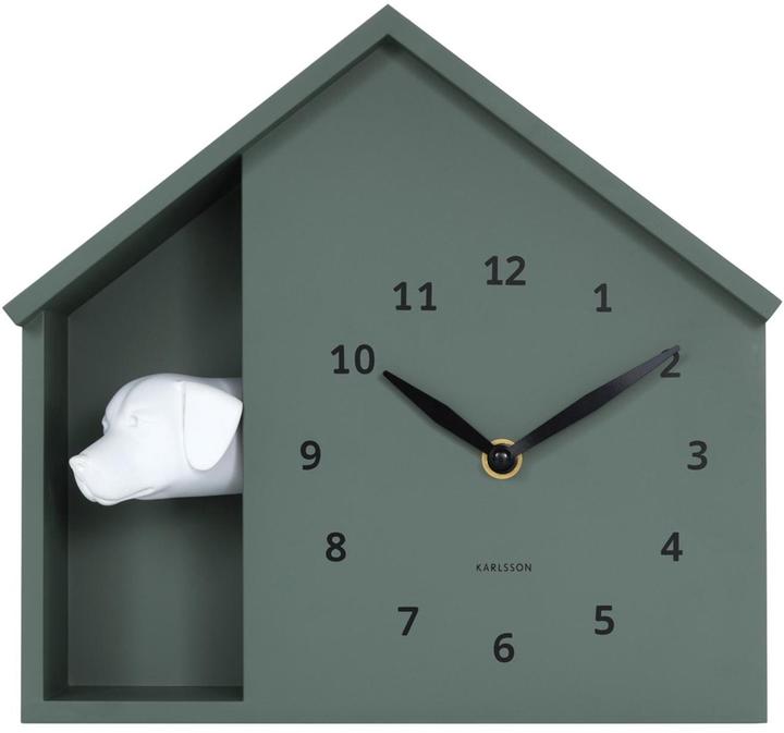 Karlsson Wall Clock Peeking Doggy (24.90 cm)