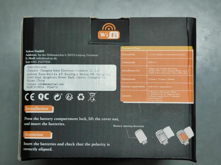 Immagine prodotto Salcar Smart Home Heizkörperthermostat Set