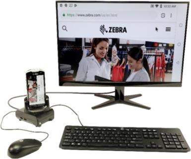 Produktbild Zebra CRD-TC5X-1SWS1-01 Handy-Dockingstation PDA Schwarz