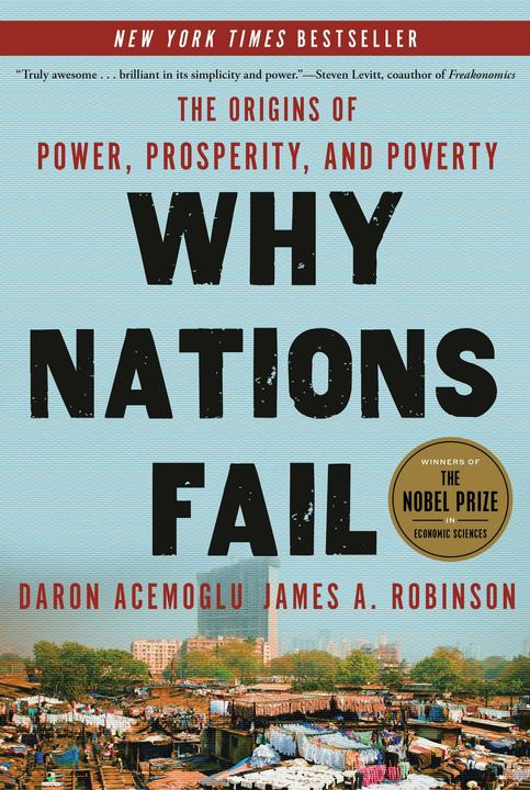 Produktbild Why Nations Fail (Englisch, Daron Acemoglu, James Robinson, 2013)