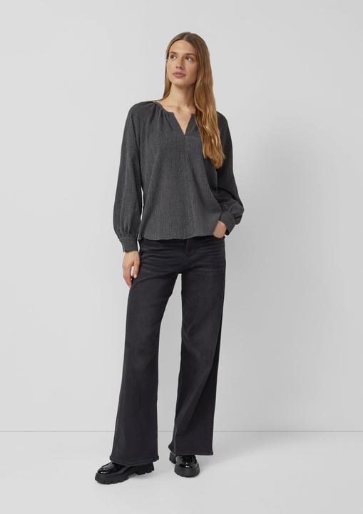 Immagine prodotto s.Oliver Bluse Strukturierte Tunikabluse mit V-Ausschnitt (48)