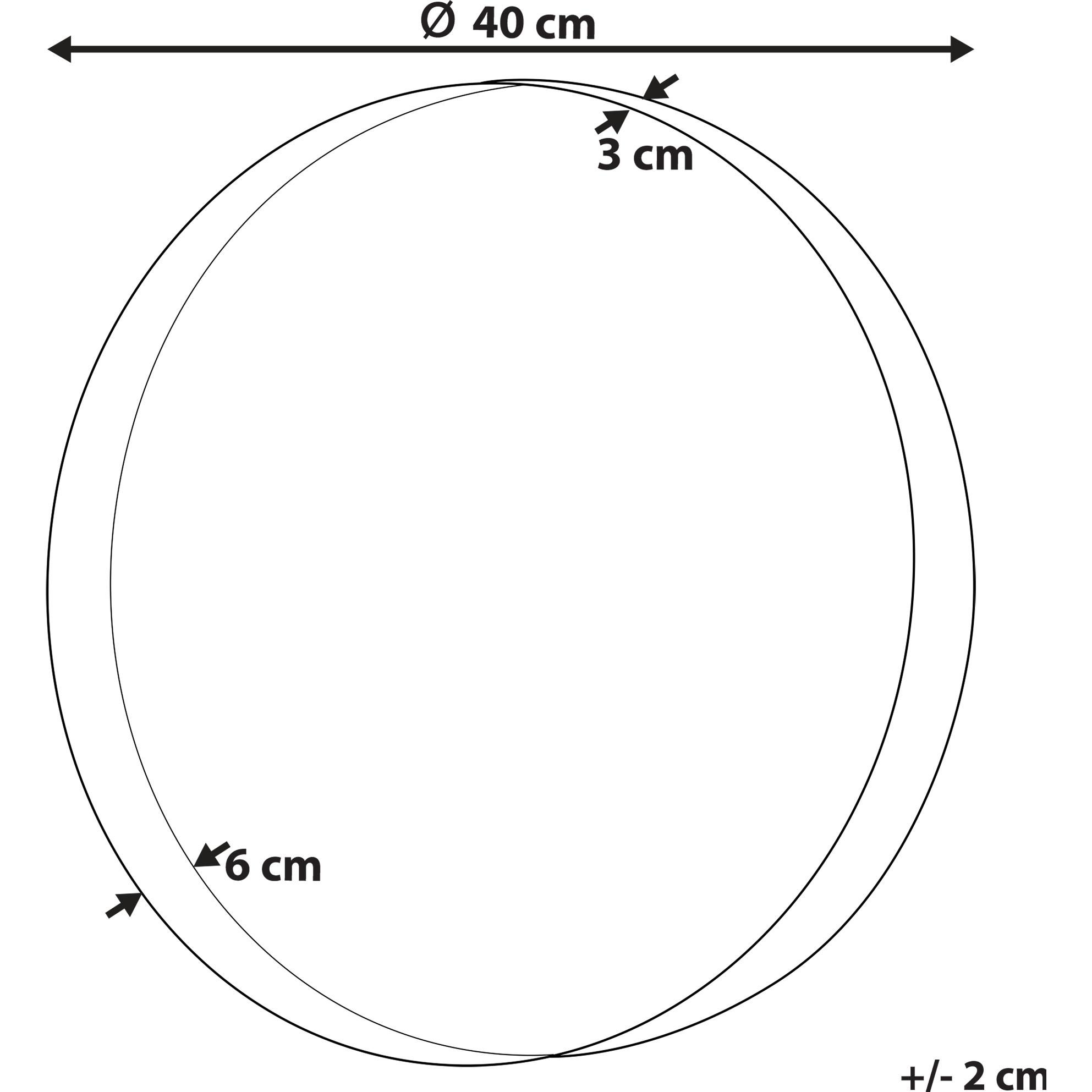 Thumbnail - Beliani, Spiegel, Piney (Ø 40 cm)