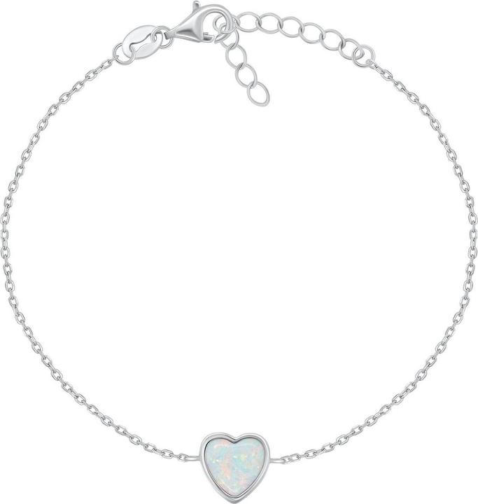 Immagine prodotto Brilio Argento - Bracciale minimalista in argento Cuore BRC123W