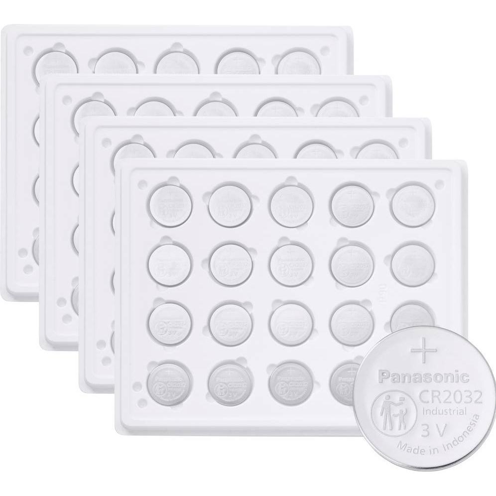 Panasonic Knopfzelle CR 2032 3 V 400 St. 225 mAh Lithium CR2032 (400 Stk., CR2032, 225 mAh), Batteri