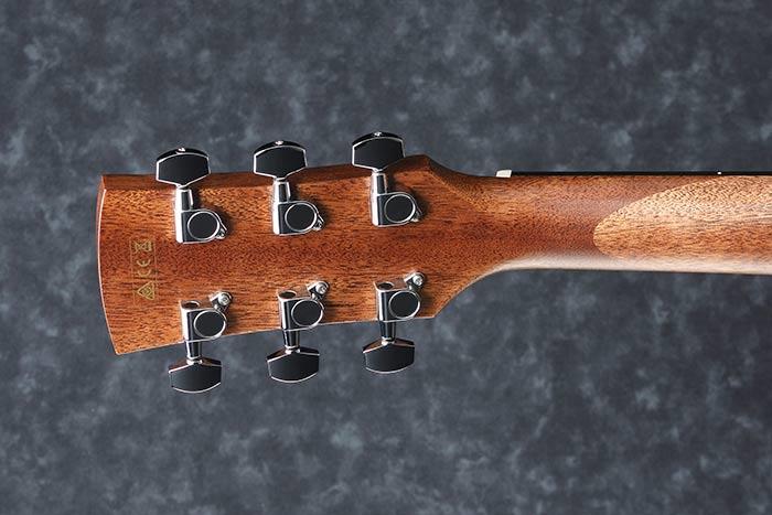 Actual product image Ibanez AW54CE Artwood Open Pore Natural electric-acoustic westerngitaar (Acoustic guitar, Okoume, Ovangkol)