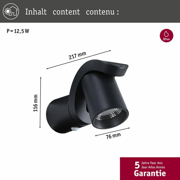 Actual product image Paulmann Cuff (950 lm, IP44)