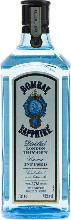 Produktbild Bombay Dry Gin (1 x 70 cl)