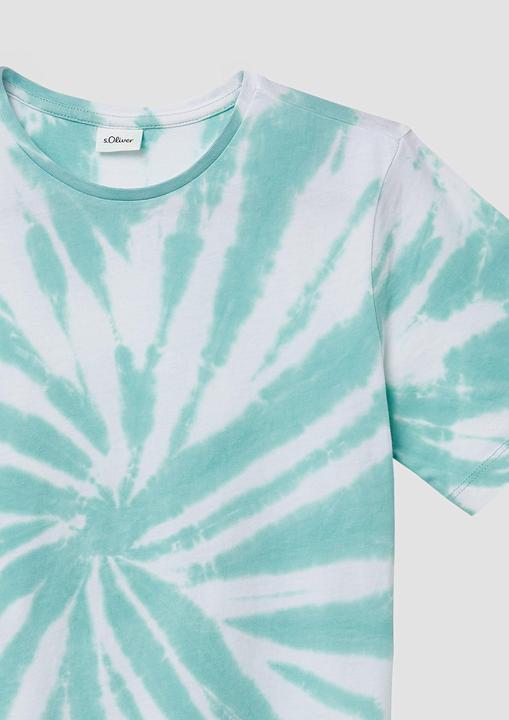 Produktbild S.Oliver T-Shirt Batik-T-Shirt aus Jersey (170, 176)