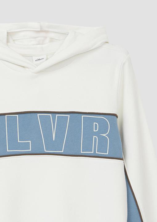 Produktbild s.Oliver Sweatshirt Sweatshirt mit Schriftprint (146, 152)