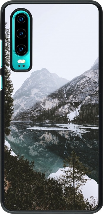 Produktbild PhoneLook Hülle Winter 22 snowy mountain and lake (Huawei P30)