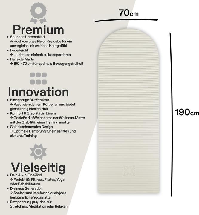 Immagine prodotto Omnana COMFY Yogamatte (8 mm)