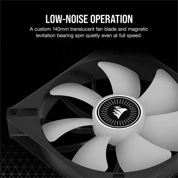 Actual product image Corsair ML140 RGB ELITE (140 mm, 2 x)