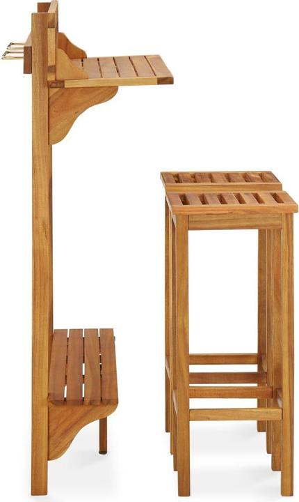 Produktbild vidaXL Balkon Bar Set
