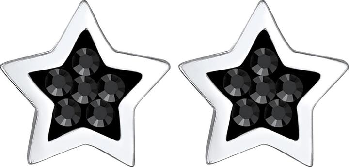 Image du produit Elli Boucles d'oreilles étoile cristaux Astro Trend 925 argent (Cristal de verre, Argent sterling 925, Ferido)