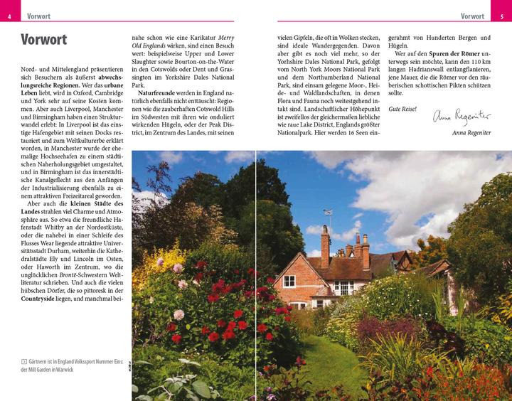 Produktbild England - Norden und Mitte (Deutsch, Anna Regeniter, Hans-Günter Semsek, 2024)