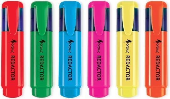 Forpus Evidenziatore Redactor, 2-5 mm, verde 1212-006 (1x)