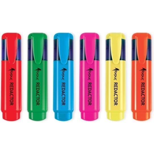 Forpus Textmarker Redactor, 2-5 mm, Orange 1212-002 (1x) (FO52002)