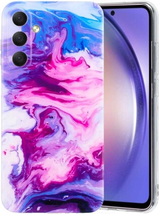 Produktbild Cover-Discount Galaxy A57 - Silikon Hülle mit Marble Motiv (Samsung Galaxy A57)