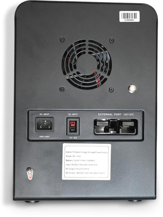 Produktbild Autosolar Powerstation 1500W "Swiss Edition" mit 195W Solarkoffer (1500 Wh, 26.40 kg)