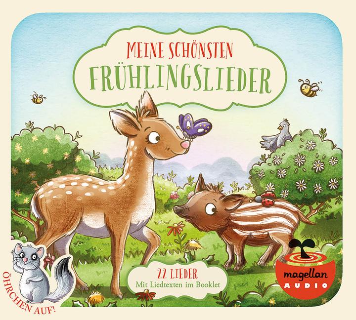 Aprite le orecchie! Le mie più belle canzoni di primavera (CD audio) (Andre Fischer, Caroline Opheys, Tedesco)