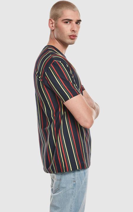 Produktbild Urban Classics Printed Oversized Retro Stripe Tee (XL)
