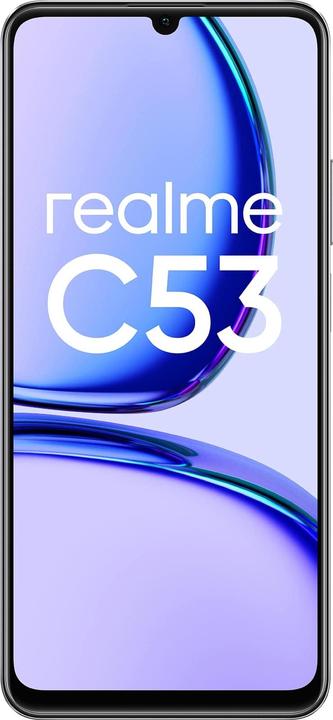 Actual product image realme C53 (128 GB, Mighty Black, 6.74", Dual SIM, 4G)