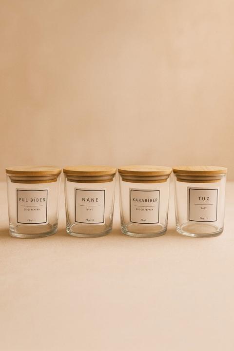 Hermia Zest Spice Jar Set (0.35 l)